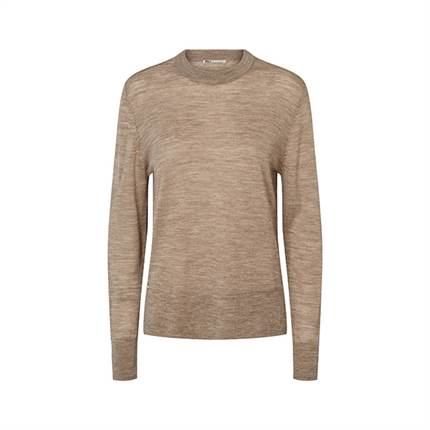 PBO Nella knit blouse - Sand melange 